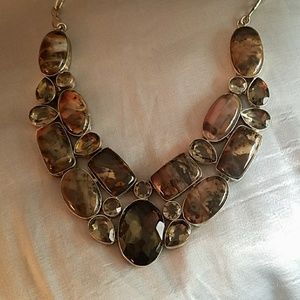 GORGEOUS natural stone necklace..